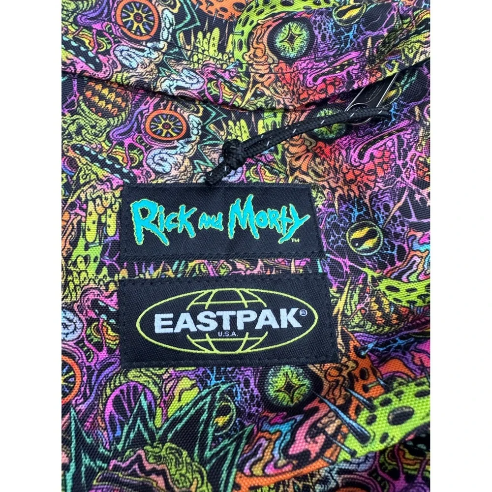 Eastpak Rick and Morty Day Pak'r Backpack GS2 RAM Color Laptop Bag JS0A85MA Rare